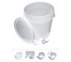 Tappespand 33 liter 40 kg, plastik incl hane